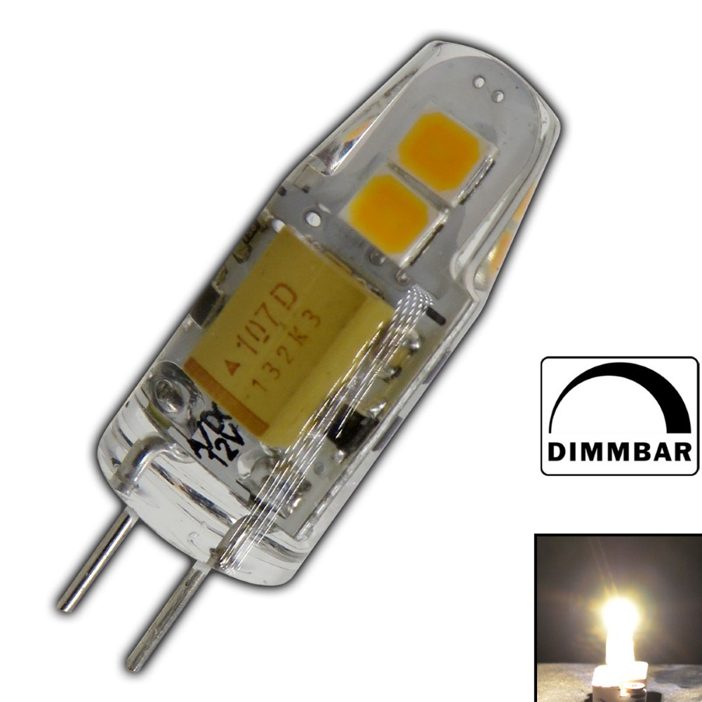 G4 LED 1,5 Watt 12V AC/DC warmweiß dimmbar A++ Lampe Leuchtmittel | eBay