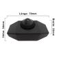 Preview: Schnurdimmer Dreh-Dimmer für LED Leuchtmittel 1-60W Drehdimmer Stecker Buchse schwarz