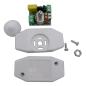 Preview: Schnurdimmer Dreh-Dimmer für LED Leuchtmittel 1-60W Drehdimmer Stecker Buchse weiß