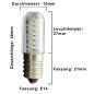 Preview: E14 mini LED 3W warmweiß 2800K Kühlschrank Birne