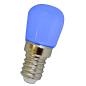 Preview: E14 LED 1,5 Watt Blau Kühlschränke Kühlschranklicht Blaulicht Lampe