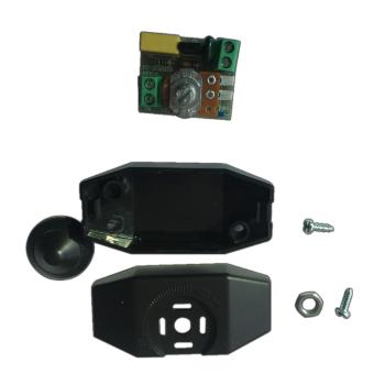 Schnurdimmer Dreh-Dimmer für LED Leuchtmittel 1-60W Drehdimmer Stecker Buchse schwarz