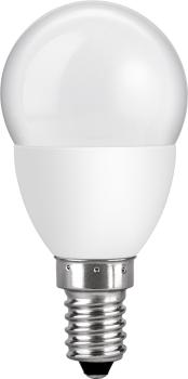 E14 mini Globe LED 5 Watt warmweiß matt Globus Birne A+