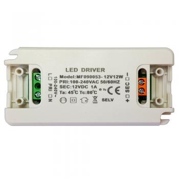 LED Trafo 12 Watt 12V DC Transformator Netzteil driver 12 Volt 12W elektronisch