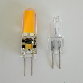 G4 LED 2 Watt 12V AC/DC - kaltweiss dimmbar