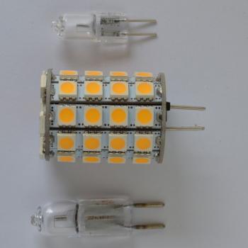 G6.35/GX6.35 LED 6 Watt 12V AC/DC tageslichtweiß