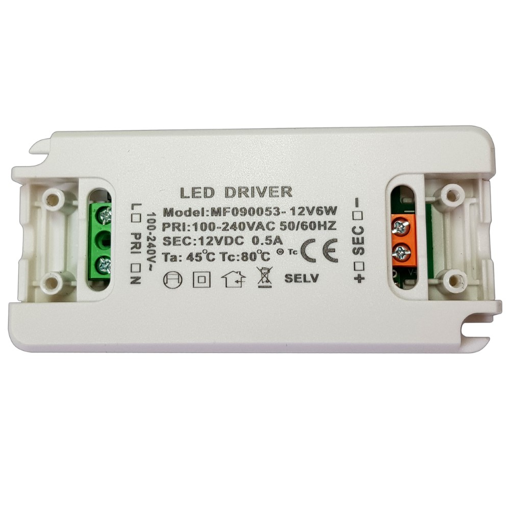 Elektronischer Sicherheitstransformator für 24V DC LED