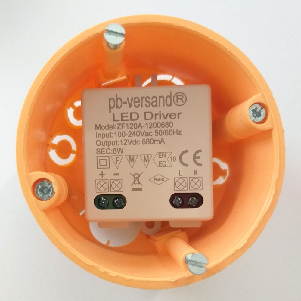 PB-Versand GmbH - LED Trafo 0-70 Watt 12V~ AC dimmbarer Elektronischer  Transformator