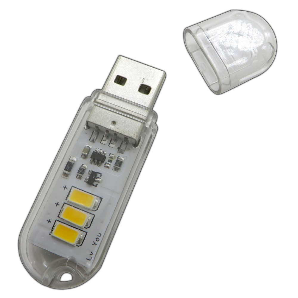 PB-Versand GmbH - USB-Stick Licht / Leuchte 1,5 Watt mit Lampe