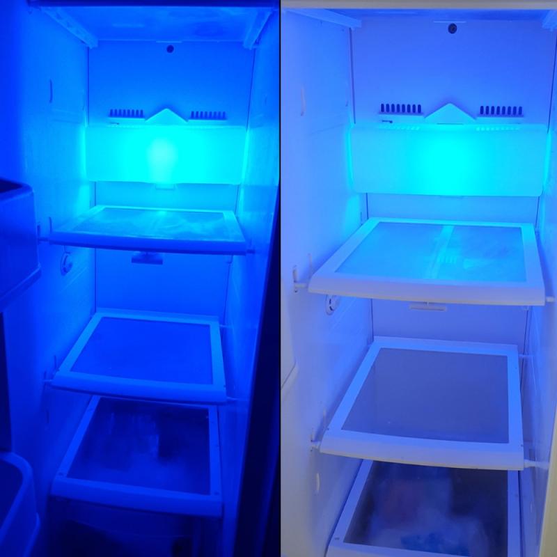 E14 LED 1,5 Watt Blau Kühlschränke Kühlschranklicht Blaulicht Lampe