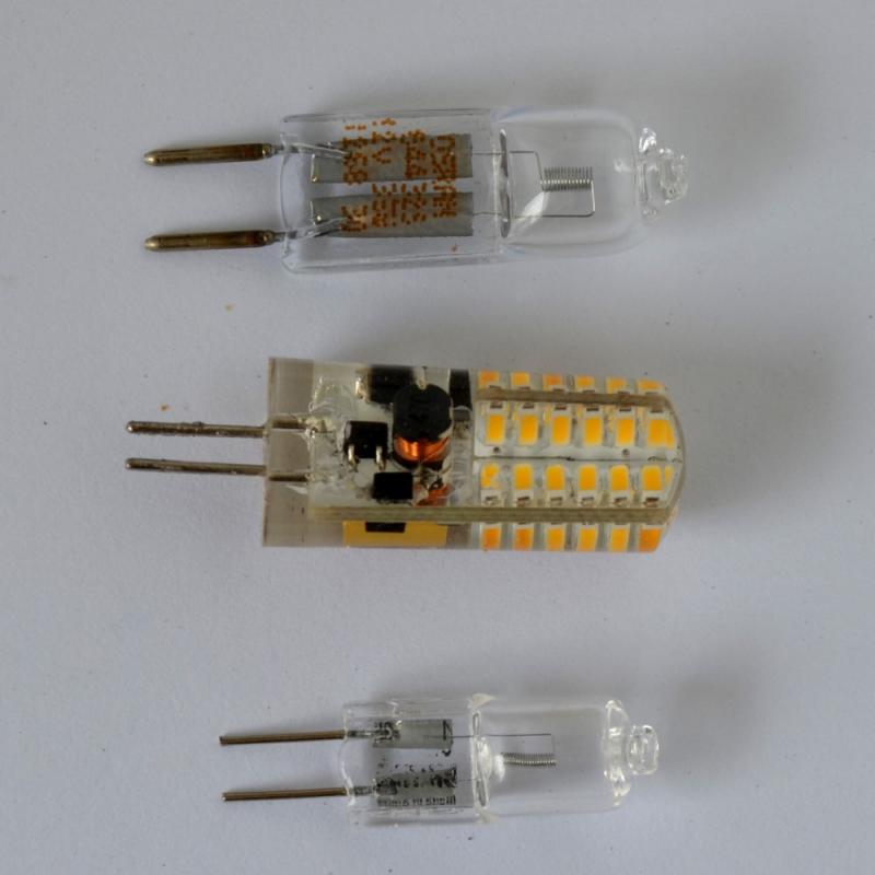 G4 LED Leuchtmittel 3 Watt 12V AC/DC - warmweiß mit 48 SMD dimmbar