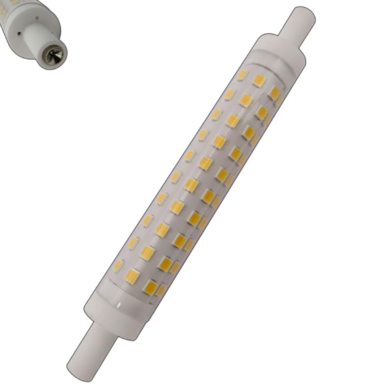 R7s LED 10 Watt 118mm x 15mm Leuchtmittel mini sehr klein warmweiß Stab Lampe