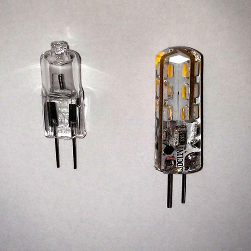 G4 LED 1,5 Watt Lampe dimmbar warmweiß 12V DC